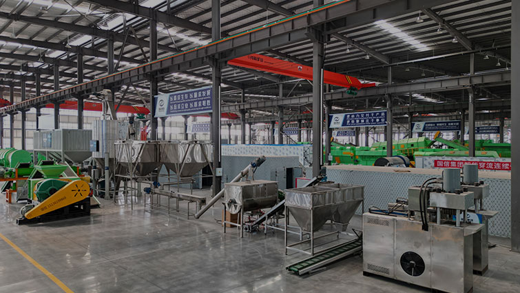garbage sorting production line